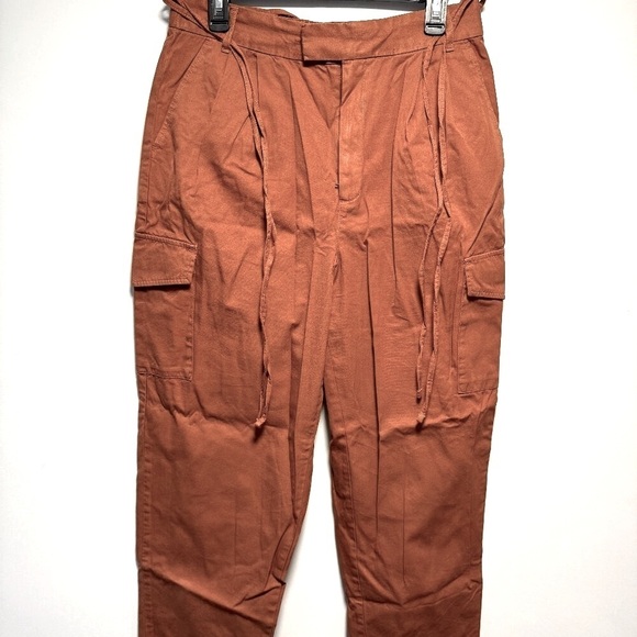 GAP Twill Barrel Ankle Pant Copper 12 - Picture 1 of 11